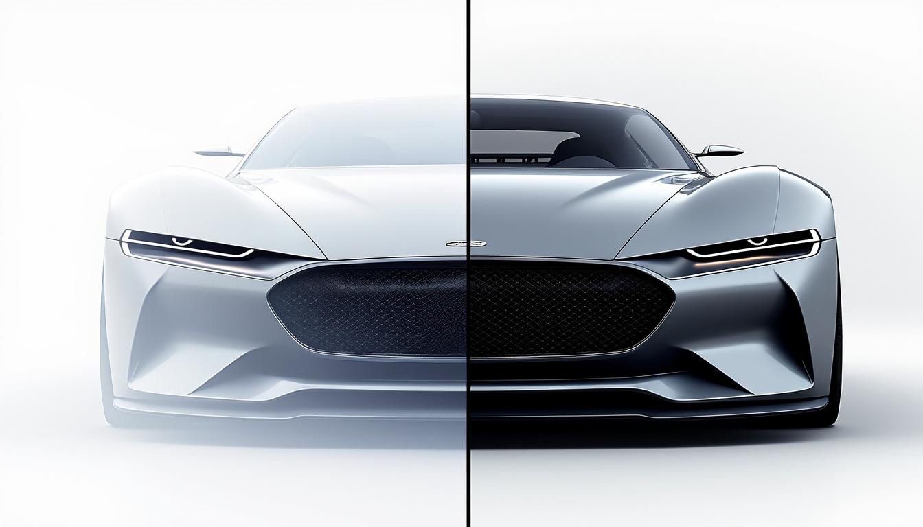 découvrez l'évolution fascinante du design automobile, de la pointe inclinée au nez vertical, et comment ces changements ont transformé l'apparence des voitures à travers les décennies.