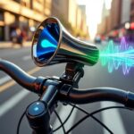 Découvrez la sonnette vélo audacieusement conçue pour se faire entendre même avec des écouteurs antibruit