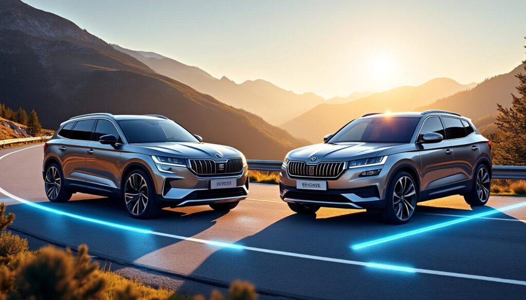 découvrez la comparaison complète entre le jaecoo 8 et le skoda kodiaq, deux suv hybrides grande taille alliant performance, confort et technologies avancées.