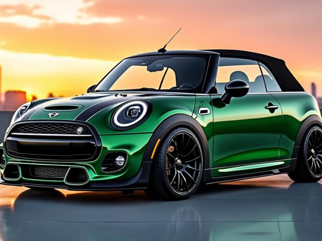 La MINI JCW Cabrio la plus exclusive se pare de vert et de noir : une édition unique en son genre