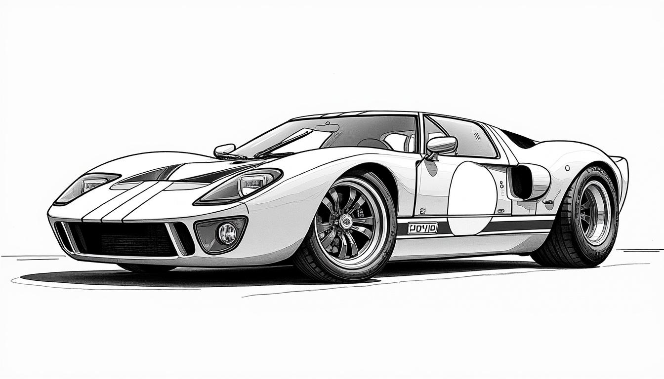 découvrez les techniques et astuces essentielles pour dessiner une ford gt40 avec précision et style, comme un véritable professionnel.