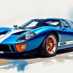 Les secrets pour dessiner une Ford GT40 comme un pro