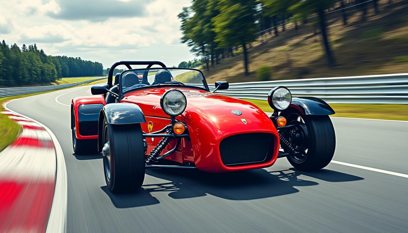 découvrez l'édition limitée exclusive de la caterham seven, un hommage unique au légendaire nürburgring, alliant performance et style pour les passionnés de conduite.