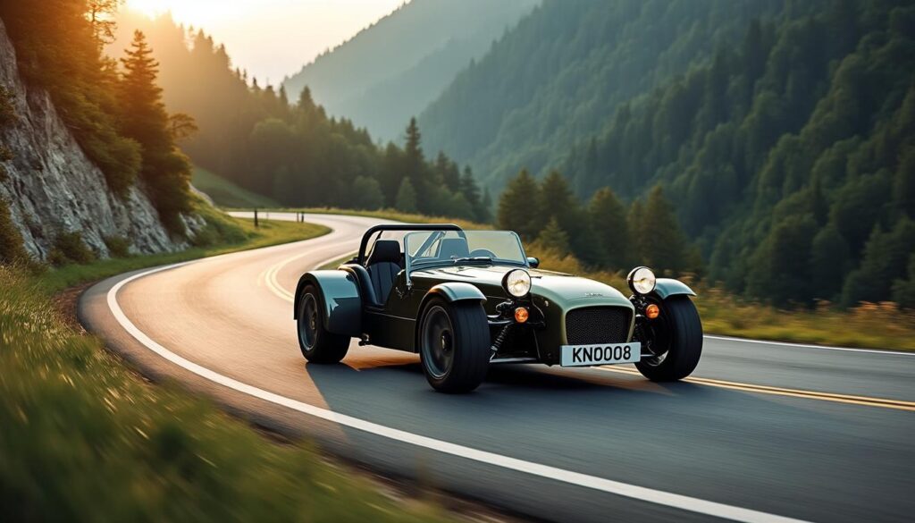 découvrez l'édition limitée exclusive de la caterham seven, un hommage exceptionnel au légendaire circuit du nürburgring, alliant performance et design unique.