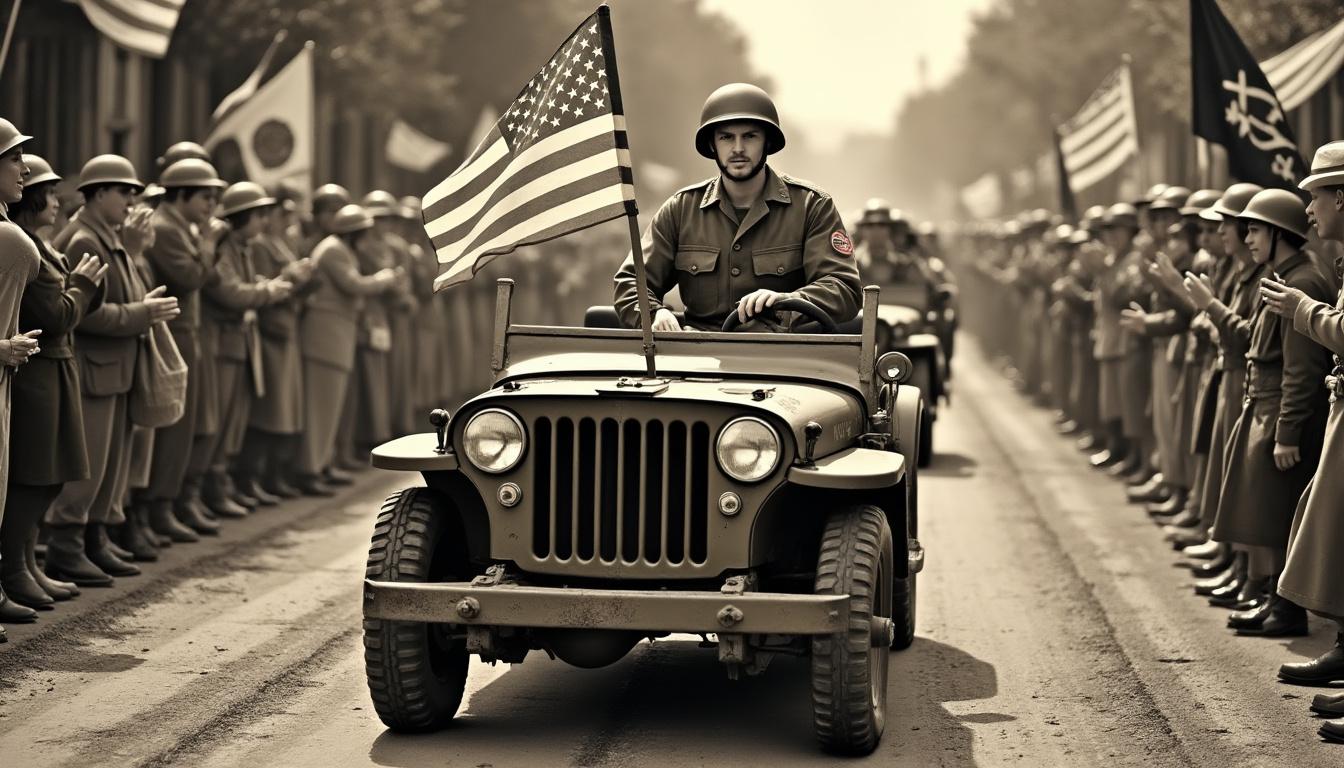 découvrez l'histoire fascinante de la jeep willys, symbole emblématique de la libération de 1945, et son rôle crucial dans la victoire.