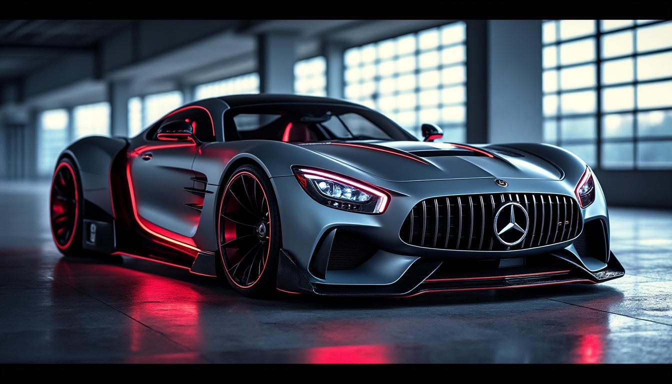 mercedes présente un aperçu exclusif de sa prochaine supercar haute performance, alliant innovation technologique et design spectaculaire.