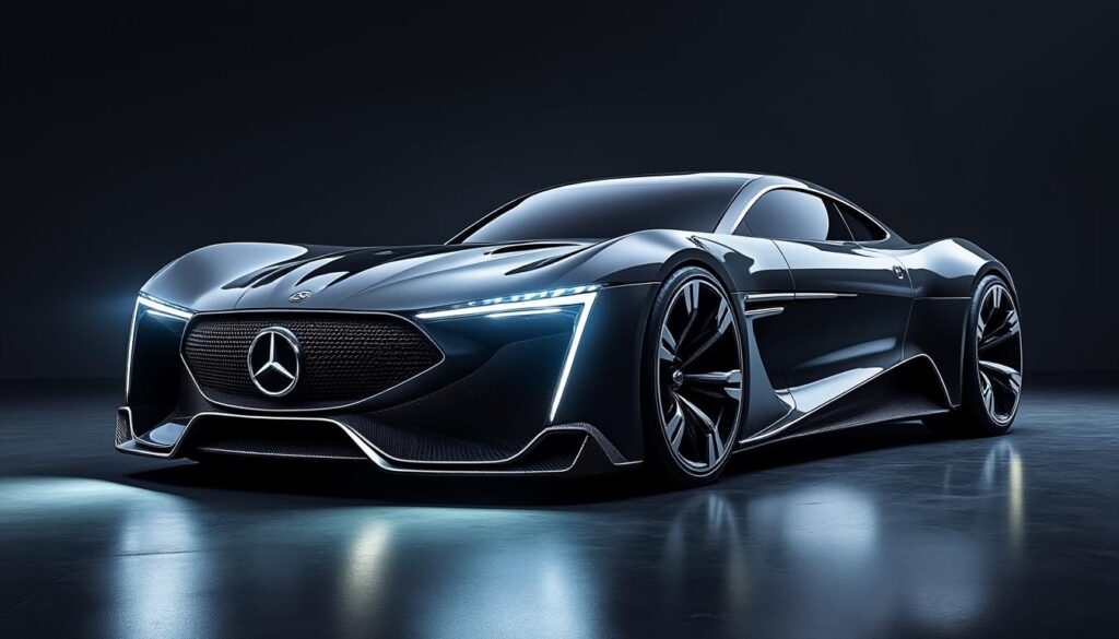 découvrez en exclusivité le premier aperçu de la nouvelle supercar haute performance que mercedes s'apprête à lancer, alliant design futuriste et technologie de pointe.