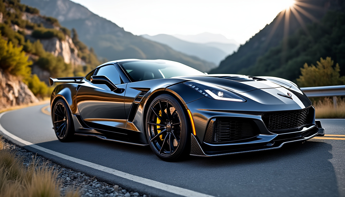 découvrez la corvette zr1x, la nouvelle reine incontestée de pikes peak, alliant performance exceptionnelle et design audacieux pour dominer la légendaire course de montagne.