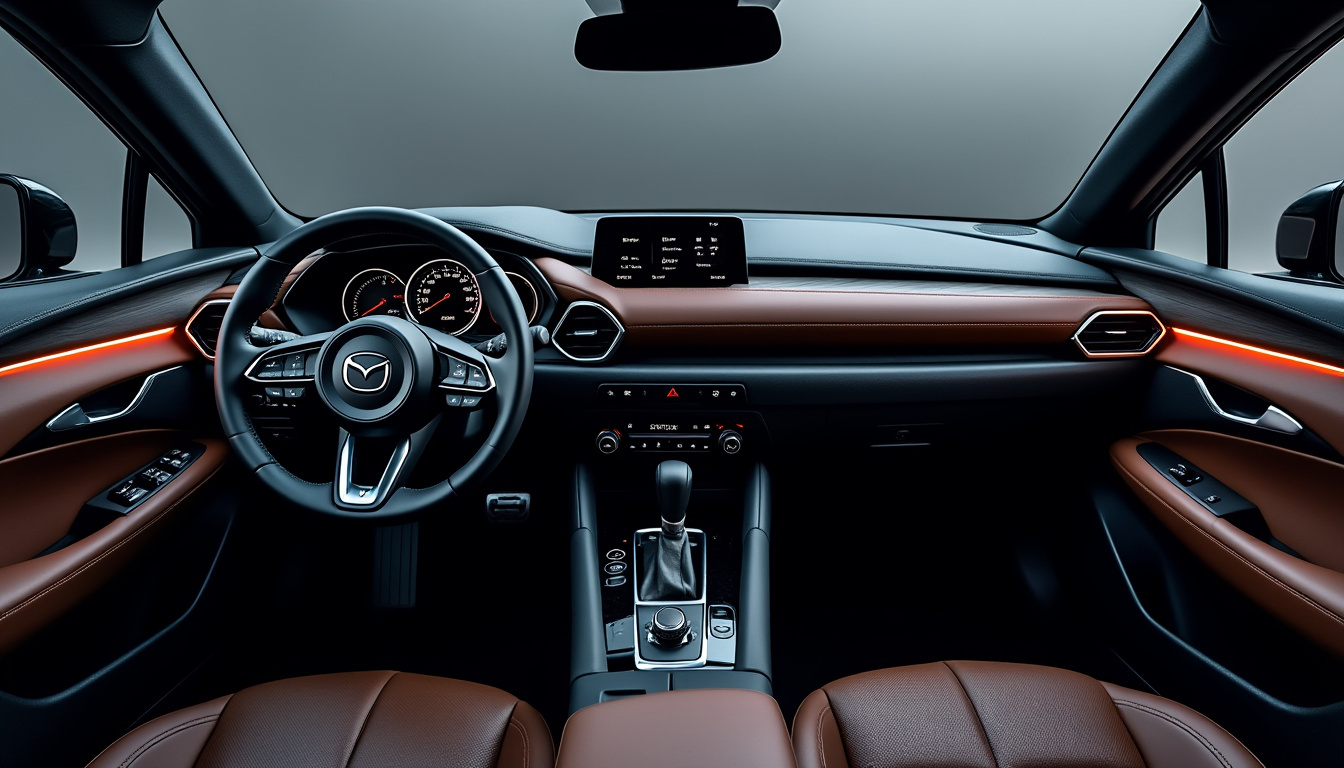 découvrez l'intérieur raffiné et innovant du mazda cx-30, le crossover japonais alliant confort, technologie et design élégant pour une expérience de conduite unique.