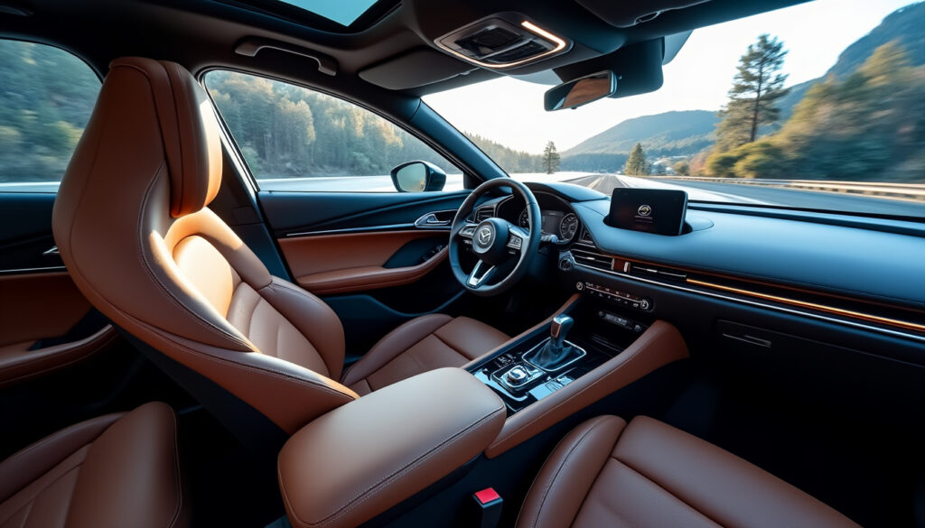 découvrez l'intérieur du mazda cx-30, un crossover japonais alliant design élégant et confort moderne pour une expérience de conduite exceptionnelle.
