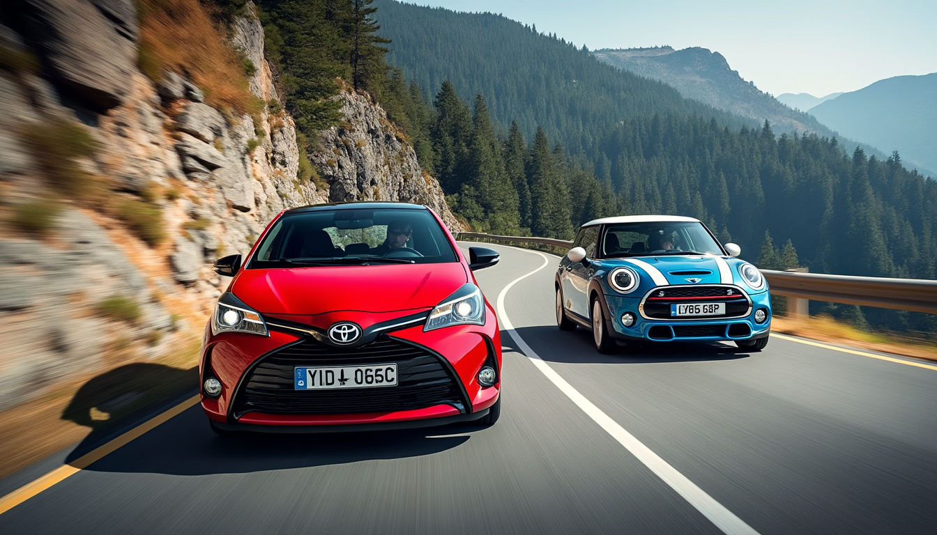 découvrez le duel intense entre la toyota gr yaris et la mini jcw, deux sportives puissantes de moins de 4 mètres qui redéfinissent la performance et l'agilité urbaine.