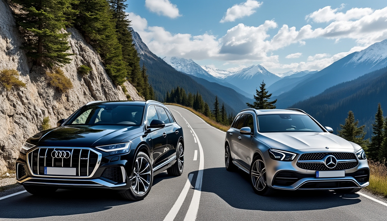 découvrez le face-à-face entre l'audi q9 et la mercedes gls, deux suv emblématiques du luxe allemand, alliant performance, design et technologie de pointe.