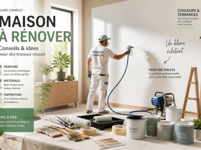 Guide complet des travaux et conseils maison sur airlessdeco.fr