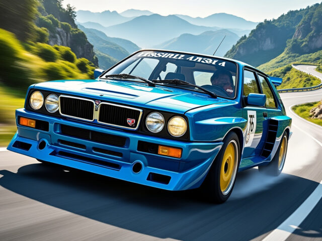La légendaire Lancia Gamma HF Integrale s’élance sur les routes
