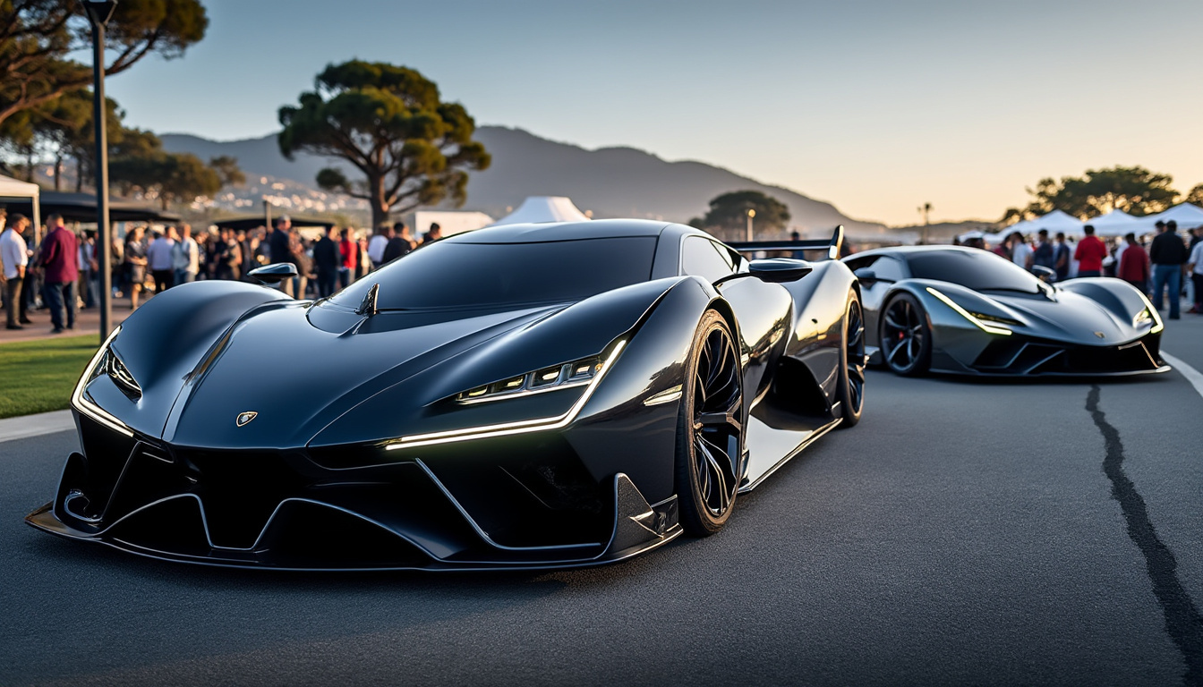découvrez les deux nouveautés lamborghini revuelto qui seront présentées lors de l'événement prestigieux de monterey, une occasion exceptionnelle pour les passionnés d'automobiles de luxe.