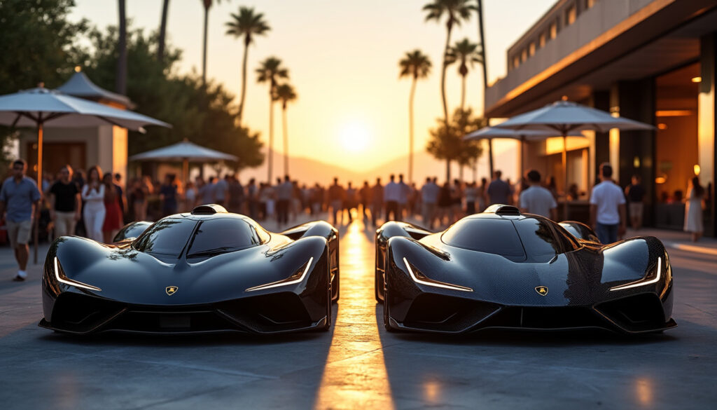 découvrez en avant-première les deux nouvelles lamborghini revuelto qui seront dévoilées lors de l'événement prestigieux de monterey, une occasion unique pour les passionnés d'automobile.