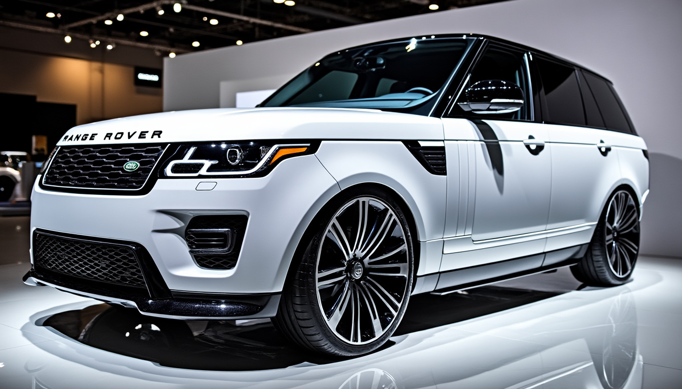 découvrez le nouveau suv exclusif de range rover, une création unique et inédite, indisponible à la commande, alliant luxe et innovation.