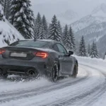 Conduire sous la neige avec une propulsion : danger ?