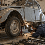 Rénover une 2CV : du châssis rouillé à la carte grise collection
